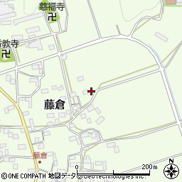 岐阜県山県市藤倉492周辺の地図