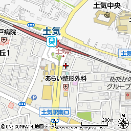 ピタットハウス土気店周辺の地図