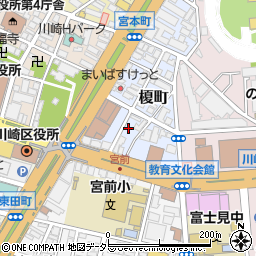川崎建設一般労働組合周辺の地図