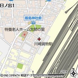 神奈川臨海通運株式会社　本社周辺の地図