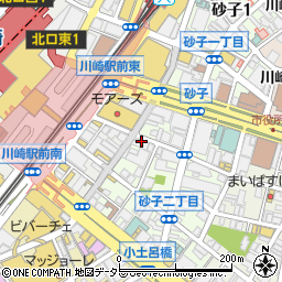 カラオケバンバン BanBan 川崎銀柳街店周辺の地図