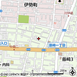 日本乳化剤藤崎寮周辺の地図