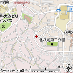 神奈川県横浜市緑区西八朔町37-32周辺の地図