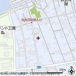 鳥取県境港市外江町3338周辺の地図