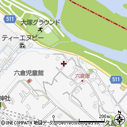 神奈川県愛甲郡愛川町中津2413周辺の地図