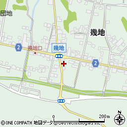 京都府与謝郡与謝野町幾地847周辺の地図