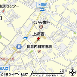 上郷西保育園周辺の地図