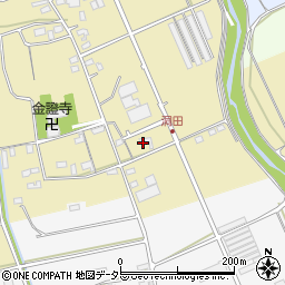 岐阜県山県市洞田21周辺の地図