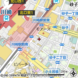 川崎駅東口クリニック周辺の地図