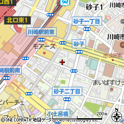 大衆昭和居酒屋 川崎酒場 川崎2号店周辺の地図