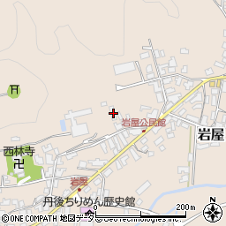 京都府与謝郡与謝野町岩屋230周辺の地図