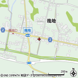京都府与謝郡与謝野町幾地851周辺の地図