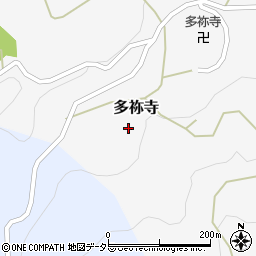 京都府舞鶴市多祢寺302周辺の地図