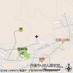 京都府与謝郡与謝野町岩屋278周辺の地図