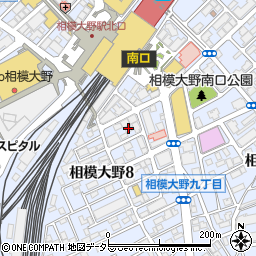 飯田産業相模大野営業所周辺の地図