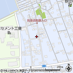 鳥取県境港市外江町3398-7周辺の地図