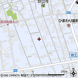 鳥取県境港市外江町3000周辺の地図