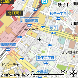 ファーストキッチン川崎店周辺の地図
