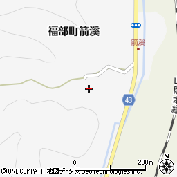 鳥取県鳥取市福部町箭溪27周辺の地図
