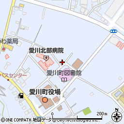 株式会社アサヒ函南薬局　愛川薬局周辺の地図
