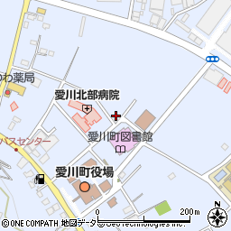 愛川薬局周辺の地図