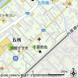 千葉県市原市五所1606周辺の地図
