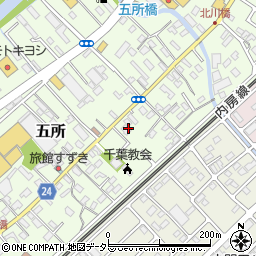 千葉県市原市五所1605周辺の地図