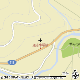 山梨県南都留郡道志村5558周辺の地図