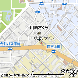 川崎台町東都パーク駐車場周辺の地図