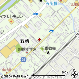 千葉県市原市五所1616周辺の地図