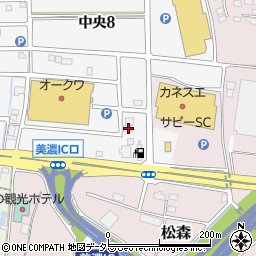 岐阜県美濃市中央10丁目71周辺の地図