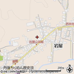 京都府与謝郡与謝野町岩屋236周辺の地図
