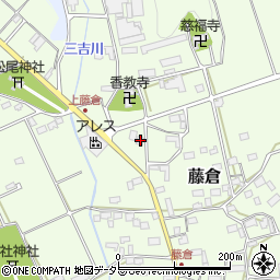 岐阜県山県市藤倉513-3周辺の地図
