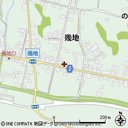 京都府与謝郡与謝野町幾地1484周辺の地図
