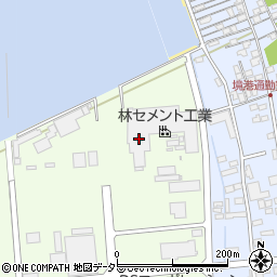 鳥取県境港市西工業団地22周辺の地図