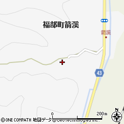 鳥取県鳥取市福部町箭溪28周辺の地図