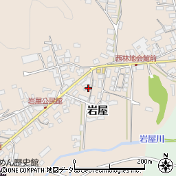 京都府与謝郡与謝野町岩屋192周辺の地図