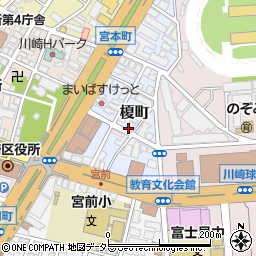 川崎タクシー株式会社周辺の地図