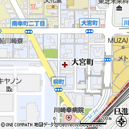健成堂整骨院周辺の地図