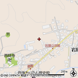 京都府与謝郡与謝野町岩屋273周辺の地図