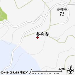 京都府舞鶴市多祢寺334周辺の地図