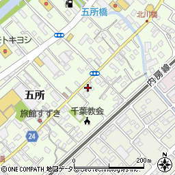 千葉県市原市五所1603周辺の地図