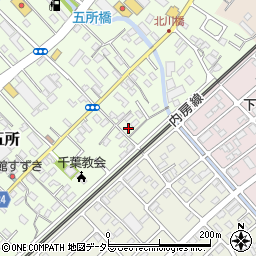千葉県市原市五所1566周辺の地図