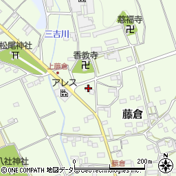 岐阜県山県市藤倉513-1周辺の地図