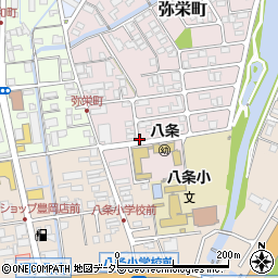 兵庫県豊岡市弥栄町5周辺の地図