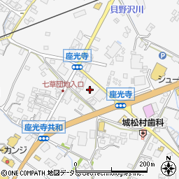 座光寺郵便局 ＡＴＭ周辺の地図