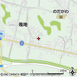 京都府与謝郡与謝野町幾地1401周辺の地図