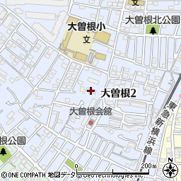 アムール大倉山Ａ周辺の地図
