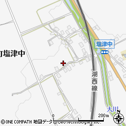 滋賀県長浜市西浅井町塩津中409周辺の地図