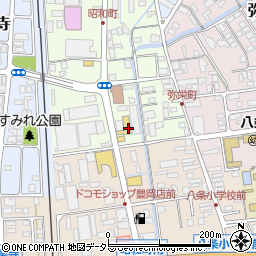 姫路三菱豊岡店周辺の地図